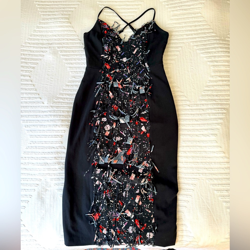 RACHEL Rachel Roy Fringe Dress